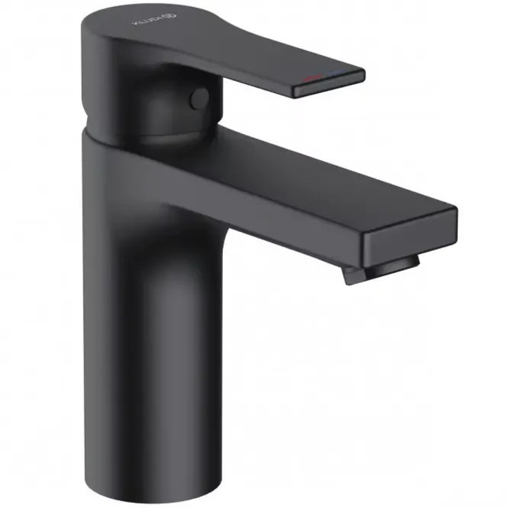 Kludi Zenta SL mosdó csaptelep, M, 155 mm, szeleppel, matt, fekete, 482983965
