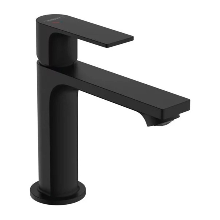 Hansgrohe Rebris E matt fekete mosdócsaptelep Pop-Up leeresztővel