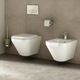 Смесител Ideal Standard, Tonic II, стоящ за биде, 28 mm керамичен затварящ механизъм, ограничител на топла вода - добавен в кутията