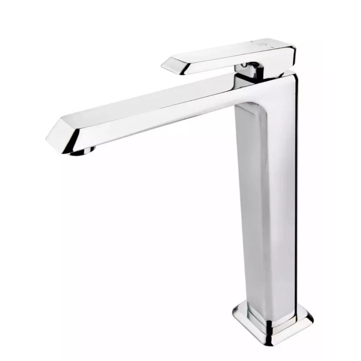 FDesign Brina FD1-BRN-2L-11 mosdó csaptelep, 3/8'', XL méret, egykaros, kerámia betét, szelep nélkül, króm