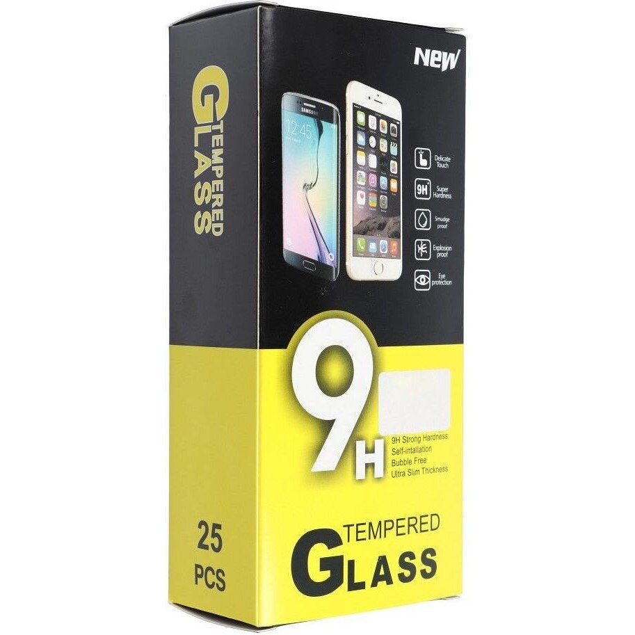 Set 25 folii sticla temperata 9H, transparent, 0.3mm, pentru smartphone