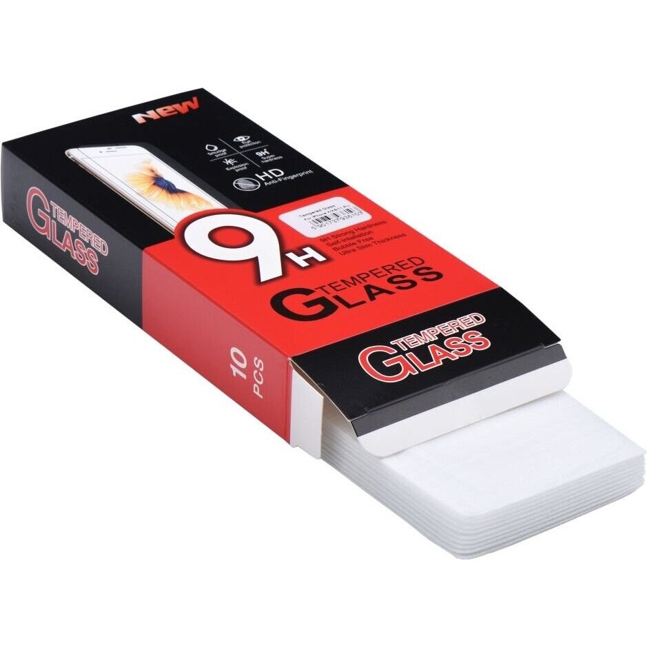 Set 10 bucati, folie sticla temperata protector ecran pentru Xiaomi Redmi Note 13 5G / Redmi Note 13 Pro 4G, rezistenta 9H, grosime 0,3mm, strat oleophobic, transparent, 10 x 1 buc