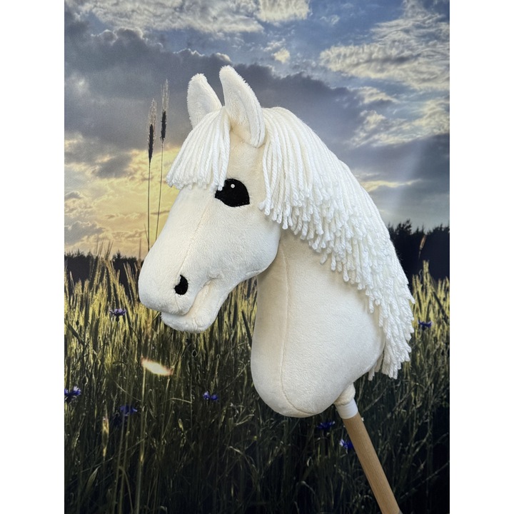 KHT AURORA играчка конче, кремав Palomino, с подвижна пръчка, 33x40см, за момичета, 10 години