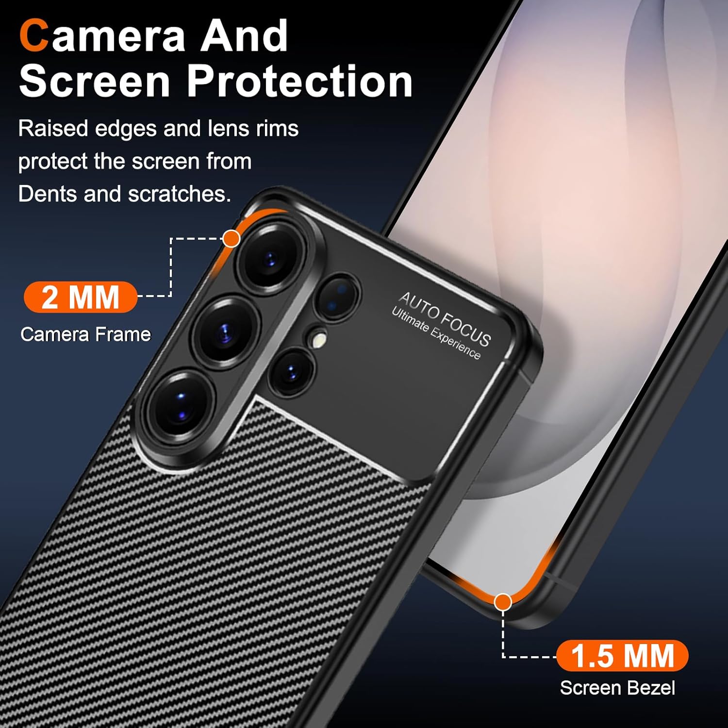 Husa pentru Samsung Galaxy S26 Ultra, Joyshell, AutoFocus, Anti-Soc, Protectie Camera, Ultra Slim, Anti-Amprenta, Negru