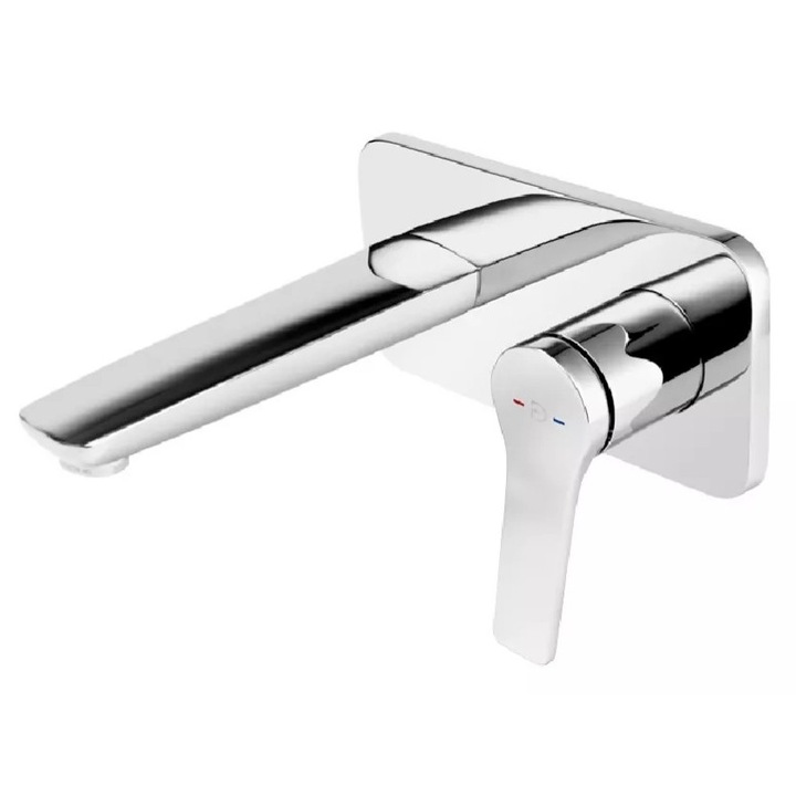 FDesign Seppia FD1-SPA-3PA-11 mosdó csaptelep, 1/2'', fali rögzítés, M méret, szeleppel, leeresztő nélkül, króm