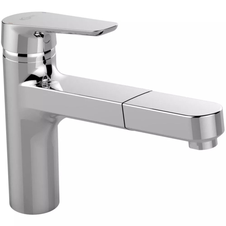 Смесител за кухня Ideal Standard Ceraplan III, среден, тип L, с душ, хром, B0956AA