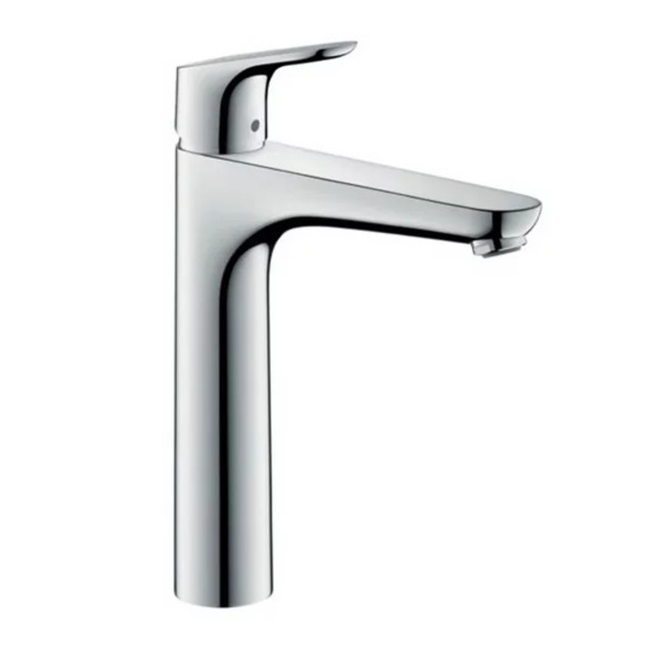 Hansgrohe Focus 190 magas mosdócsaptelep szelep nélkül, fényes króm
