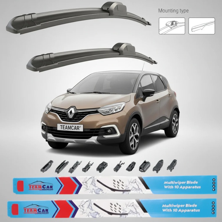 Stergatoare Renault Captur I Facelift (2017–2019) – Set fata