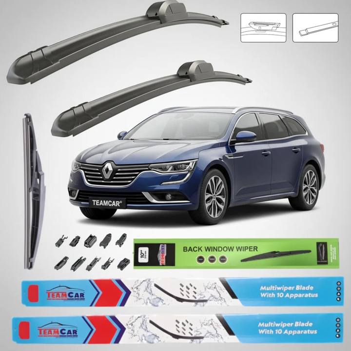 Stergatoare Renault Talisman Grandtour (2016–2022) TeamCar® – Set Complet