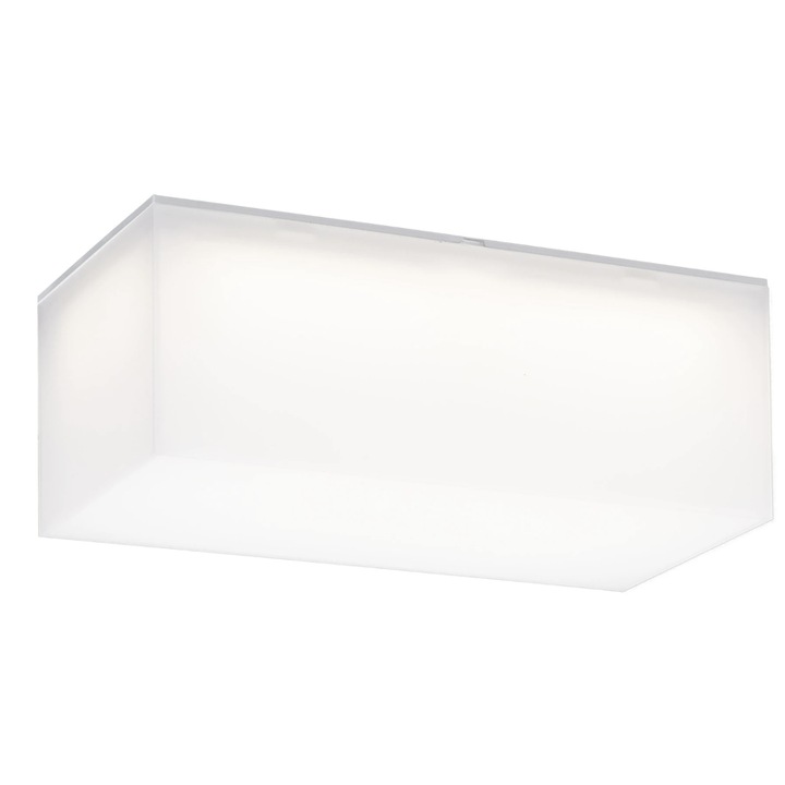 LED-es kültéri fali lámpa, 12 W, 960 lm, IP 65, semleges fényű, fehér, modern 4000K, sötétszürke, modern, 220V, 5 év átlagos élettartam