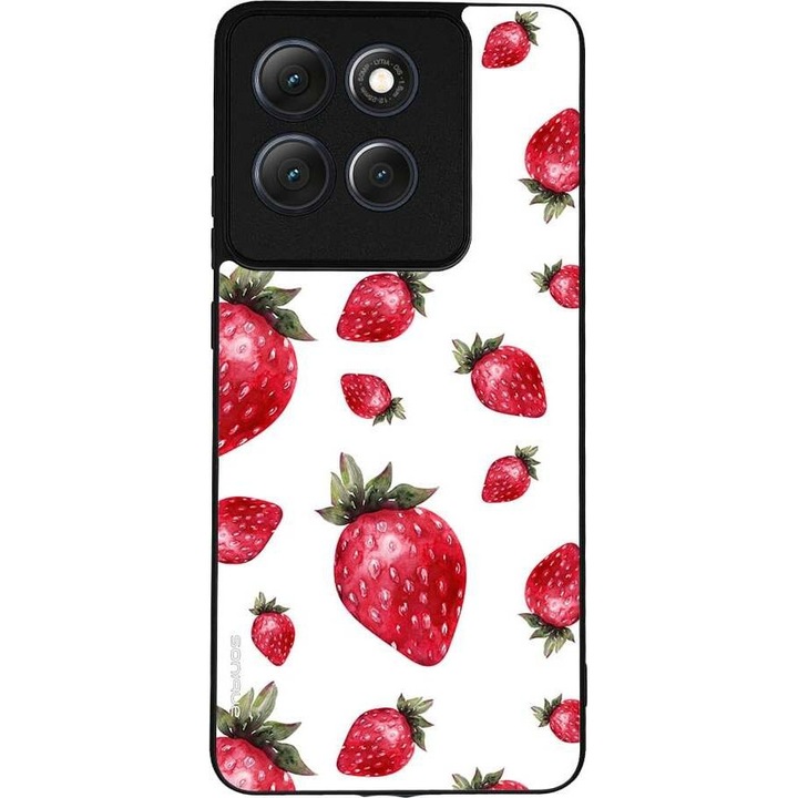 Husa telefon Sonique Fruit Series, pentru Motorola Moto G86 5G, imprimeu fructe, silicon, multicolor