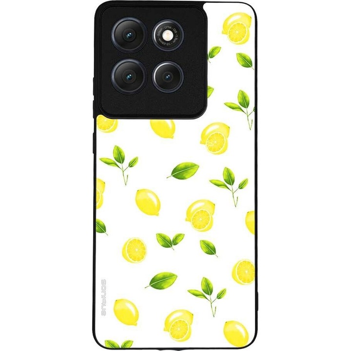 Husa telefon Sonique Fruit Series, pentru Motorola Moto G86 5G, imprimeu fructe, silicon, multicolor