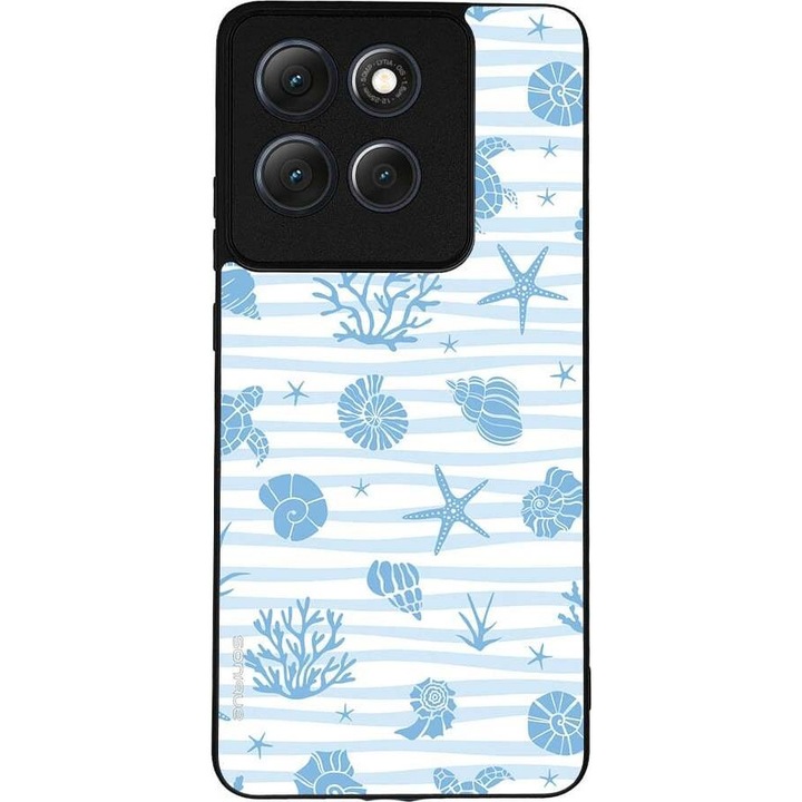 Husa telefon Sonique Ocean Series pentru Motorola Moto G86 5G, silicon, acrilic, multicolor