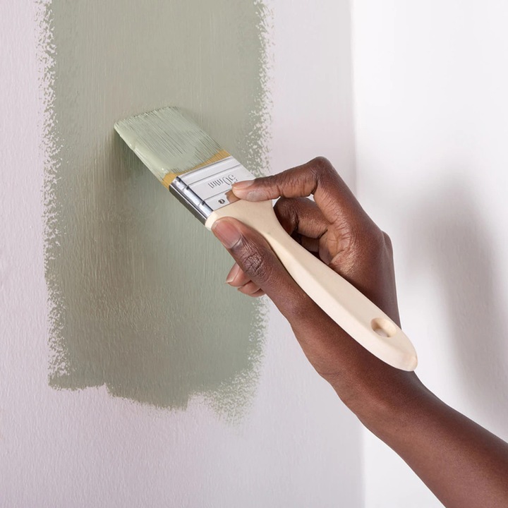 Pensula GOODHOME Bascin, maner din lemn, 50 mm, maro