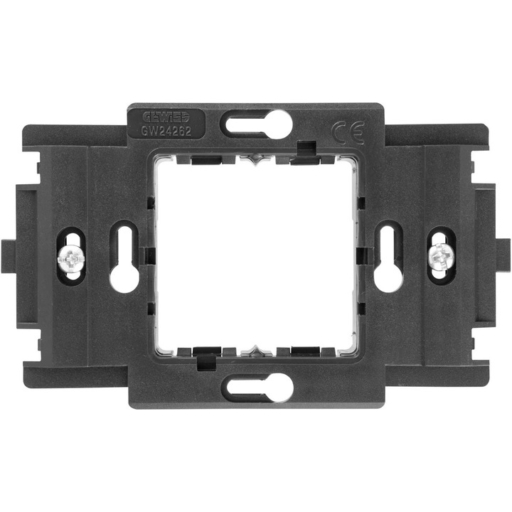 Подпора за фиксиране GEWISS GW24262DY01, 2 модула, сива