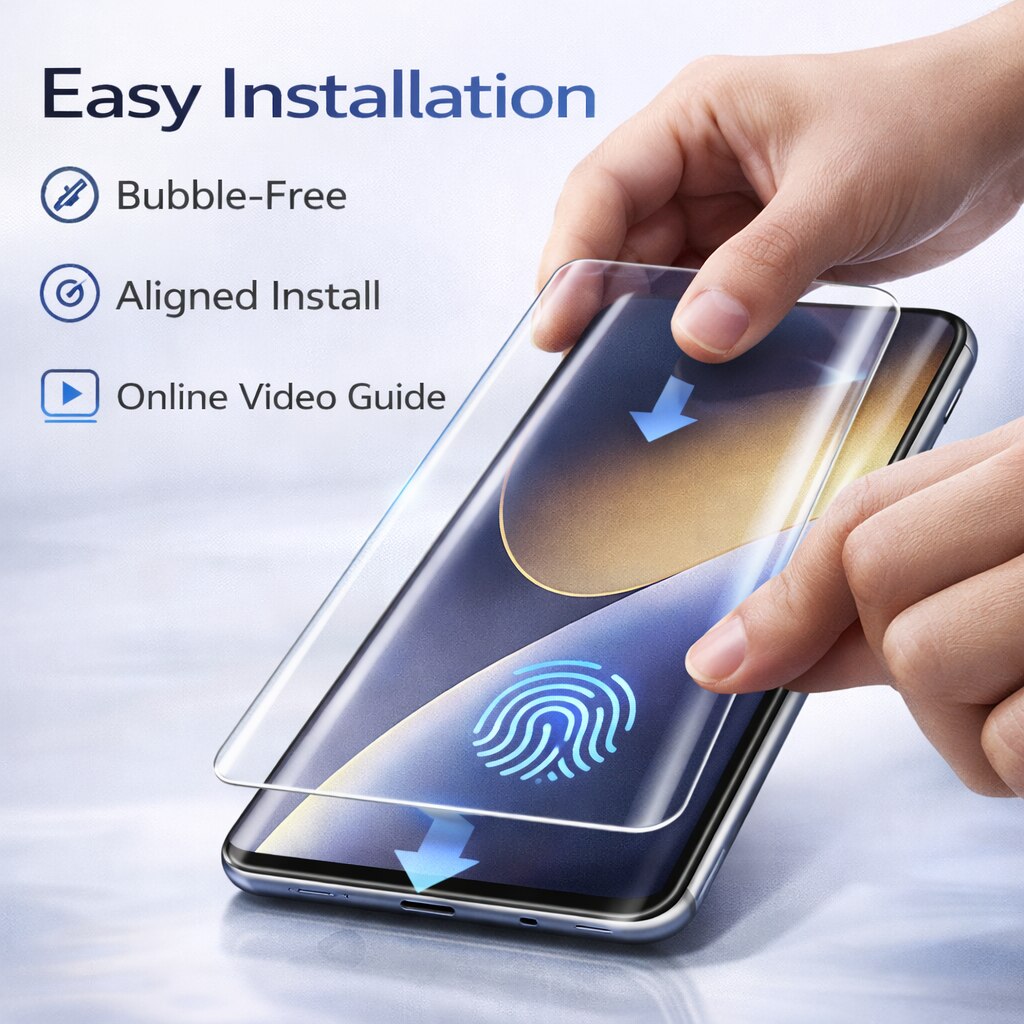 Folie din Sticla Securizata pentru Google Pixel 7 Pro Set 2 Bucati HCT STYLE®, Ecran Curbat, Protectie Ecran 9H, HD Ultra-Clara, Anti-Zgarieturi, Anti-Amprenta