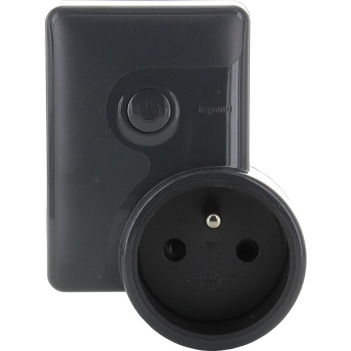 Интелигентен контакт LEGRAND L064840, Wi-Fi, ZigBee, черен