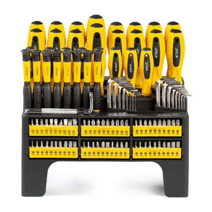 Set surubelnite Fieldmann, 116 buc, multicolor