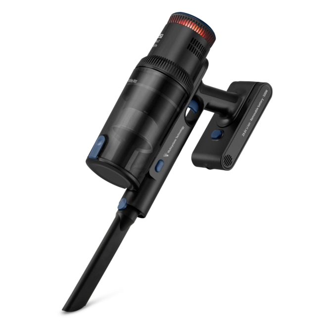 Aspirator Ufesa U7 Digital Pro, Baterie Detasabila 25.9V, Autonomie Record 80 minute, 500W, Tehnologie Multi-Cyclone, Negru