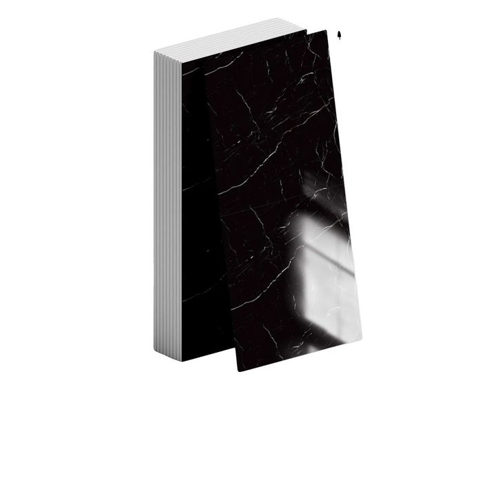 Öntapadós dekoratív csempék, 40 darab, modern design, vízálló, 30x60cm