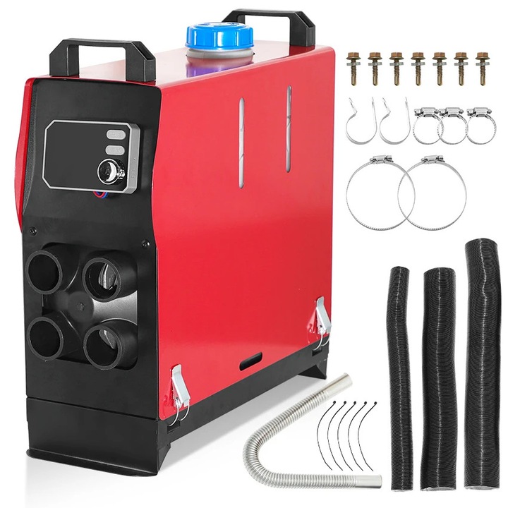 Incalzitor de aer diesel, incalzire rapida, utilizare multipla, 10 litri, 45x25mm