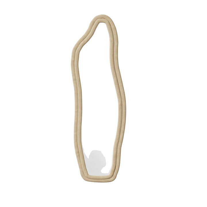 Oglinda de Plin, Forma Irregulara, Reflexie de Inalta Definitie, Aurie, 160x50cm