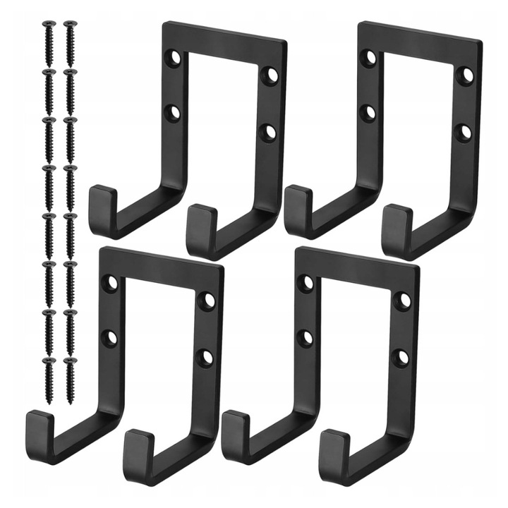 Set 4 carlige pentru Perete,