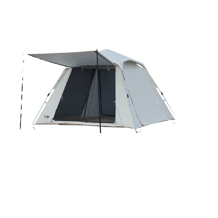 Cort camping, deschidere automata rapida, pentru 3-4 persoane, mediu, rezistent la intemperii