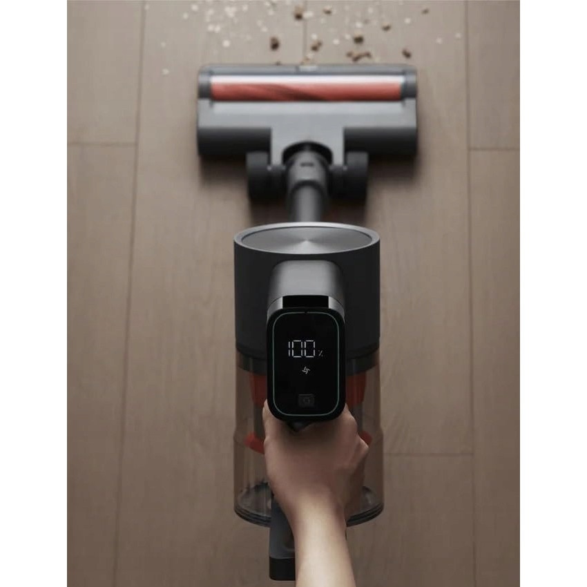 Aspirator vertical fara fir Xiaomi G20 Max, putere 180 AW, presiune 25000 Pa, set cu accesorii, gri, 600 ml