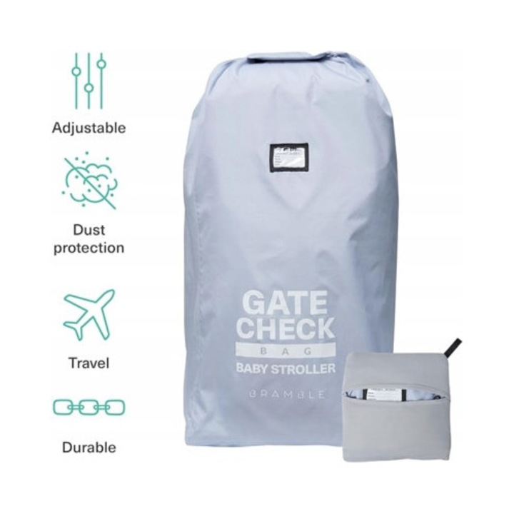 Bramble geanta transportoare XL, impermeabila, 45x45x92cm, pentru fotoliu auto copii