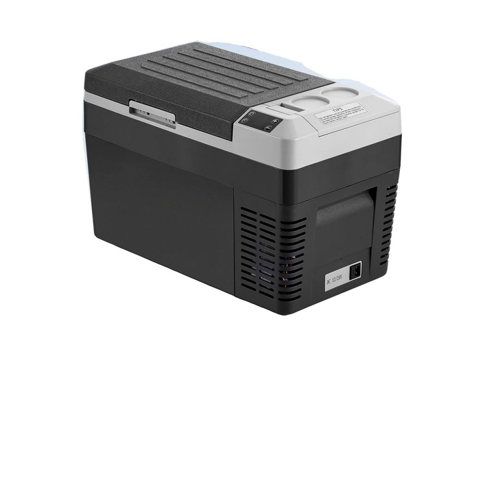 Frigider auto portabil, 25L, tehnologie de racire rapida, interval de temperatura ajustabil, plastic ABS