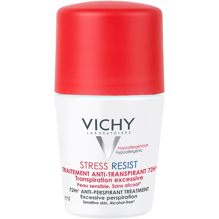 Vichy Stress Resist Izzadásgátló golyós dezodor, 72h, 50ml