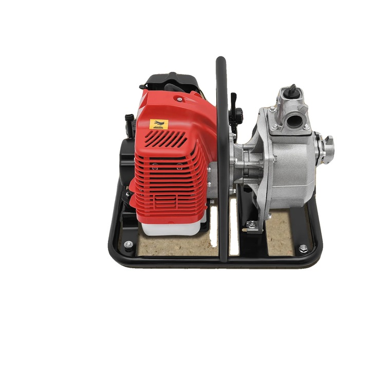 Pompa de transfer apa, motor 2 timpi, eficienta ridicata, rosie, 1.25 kW, 35.66 galoane/minut
