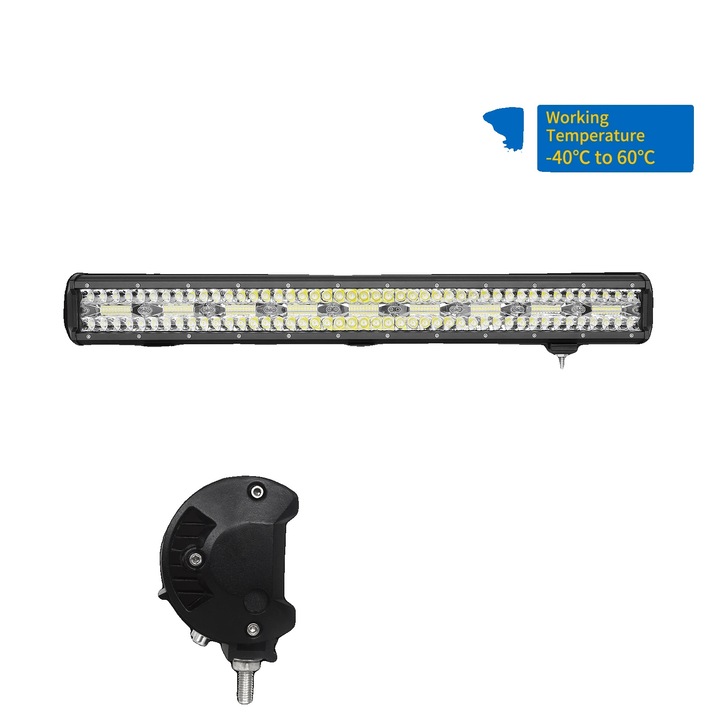 Proiector LED, 108W, 10800 lumeni, design waterproof, 10x30V DC