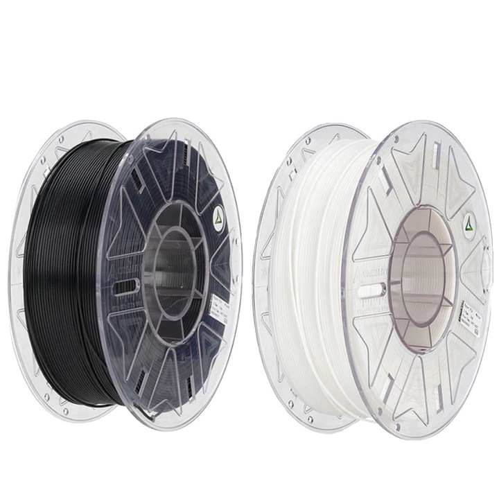 Filament 3D, 1.75mm, fehér és fekete, 3D fogyóeszköz készlet