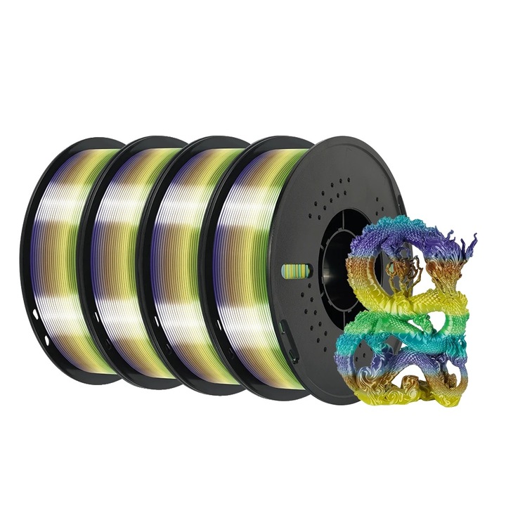 Filament 3D, 4KG, Selymes Felület, Kiváló Tapadás, Erdő