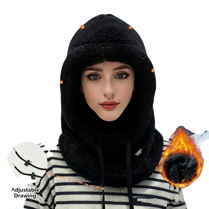 Unisex sportsapka, fekete, vastag anyagú, állítható