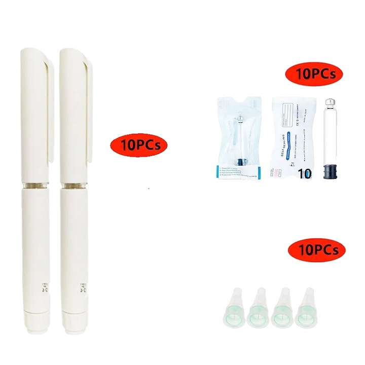 Stilou injector, compatibil cu cartuse de cerneala de 3ML, Design usor, Acul flaconului stiloului