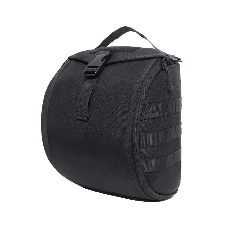 Geanta pentru casca tactica, design portabil, capacitate de stocare 20L, neagra