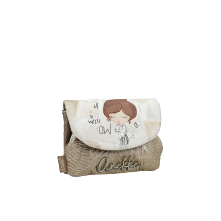 Portofel flexibil mini Anekke bej, colectia Sophia 42809-016