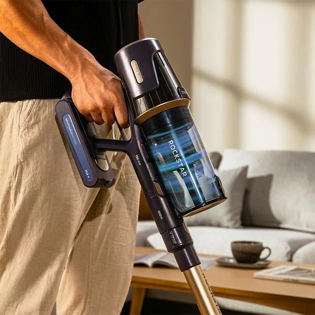 Aspirator vertical Cecotec Conga Rockstar RS70 Pet Flex, 500W, 150 AW, 33, 6 V, Acumulator 2500 mAh, Autonomie 65min