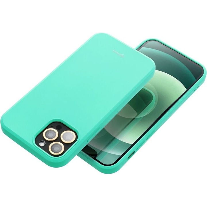 Husa telefon Roar Colorful Jelly, mint, TPU, pentru Xiaomi Redmi 15C