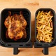 Friteuza Tefal EY9018 Dual Easy Fry, 5,2/3,1 l, 2 sertare, neagră