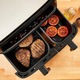 Friteuza Tefal EY9018 Dual Easy Fry, 5,2/3,1 l, 2 sertare, neagră