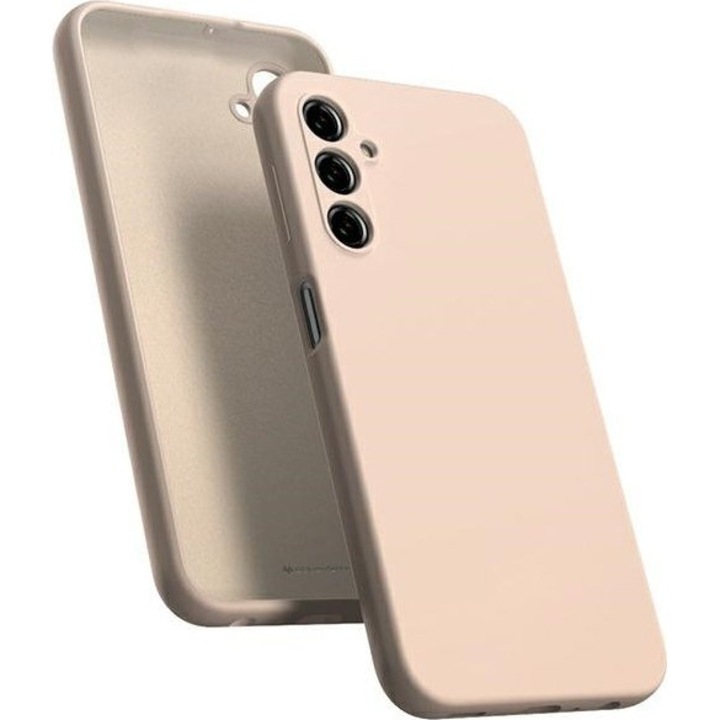 Husa telefon Mercury, silicon, roz nisip, pentru Samsung Galaxy A25 5G