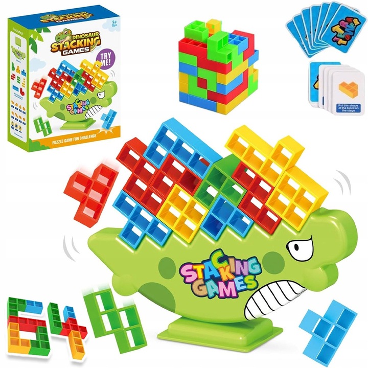 Oktatójáték, 64 blokk, többszínű