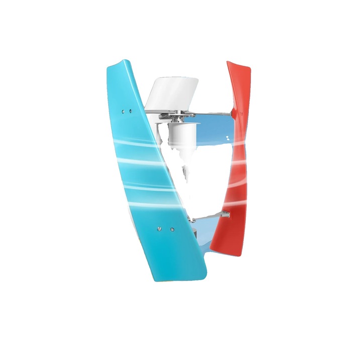 Turbina Eoliana 400W, 3 Palete, Generatoare Fara Miez, Fibra de Sticla, 12V