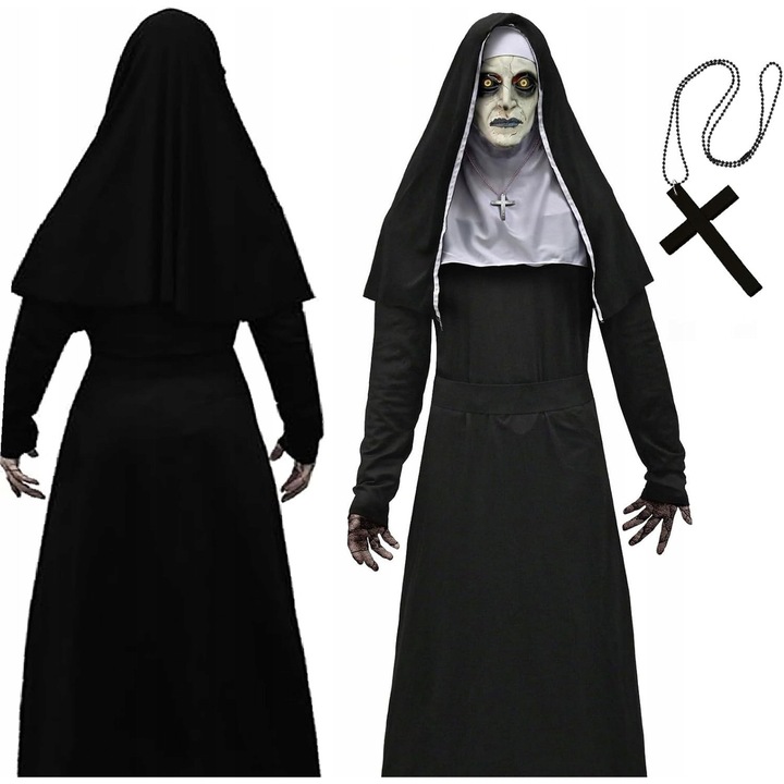 Costum de Halloween, Inny, masca cu gluga, adulti