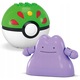 Комплект за конструиране Pokemon Pikachu и Ditto, 42 елемента, 2 фигурки, многоцветен
