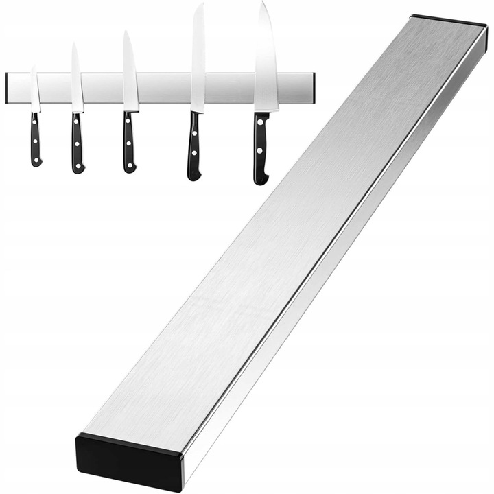 Mágneses késtartó sín 30cm